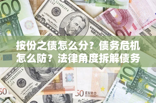 北京按份之债怎么分？债务危机怎么防？法律角度拆解债务分配与风险自保指南