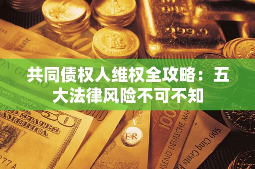 北京共同债权人维权全攻略：五大法律风险不可不知