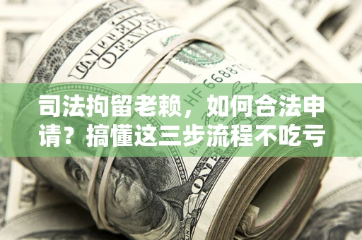 北京司法拘留老赖，如何合法申请？搞懂这三步流程不吃亏！