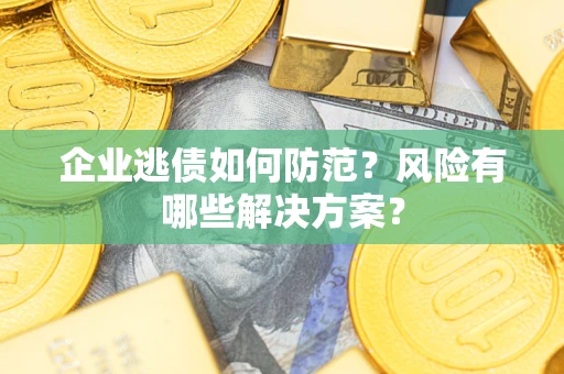 北京企业逃债如何防范？风险有哪些解决方案？