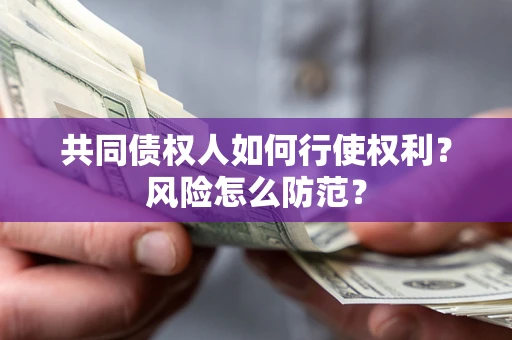 北京共同债权人如何行使权利？风险怎么防范？