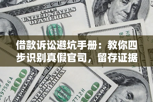 北京借款诉讼避坑手册：教你四步识别真假官司，留存证据不踩雷