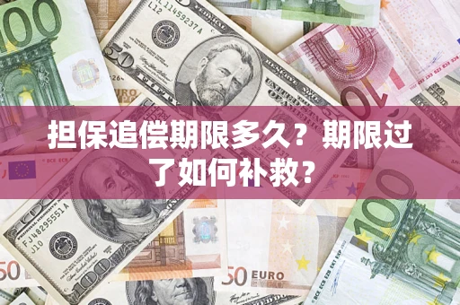 北京担保追偿期限多久？期限过了如何补救？