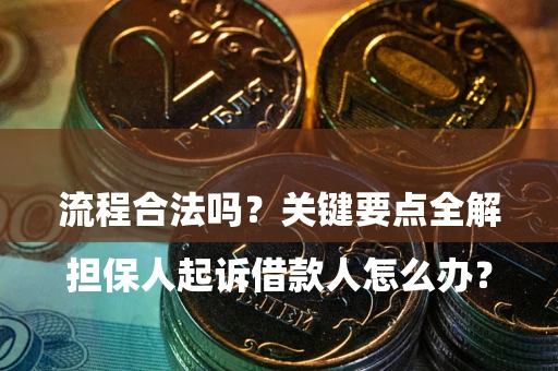 北京

担保人起诉借款人怎么办？流程合法吗？关键要点全解析