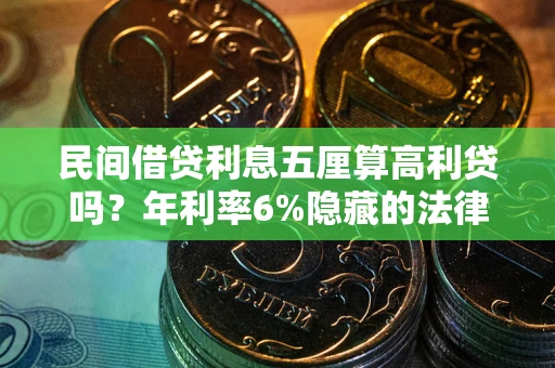 北京民间借贷利息五厘算高利贷吗？年利率6%隐藏的法律风险全解析